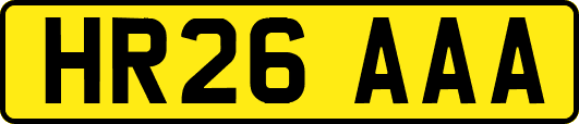 HR26AAA