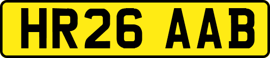 HR26AAB