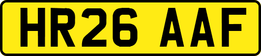 HR26AAF