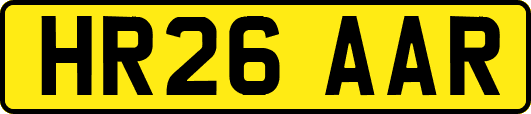 HR26AAR