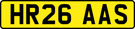 HR26AAS