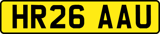HR26AAU