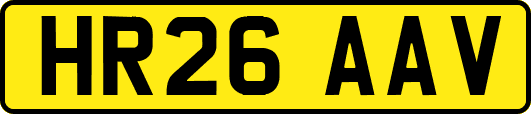 HR26AAV