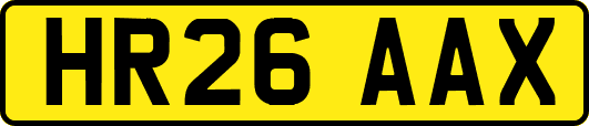 HR26AAX
