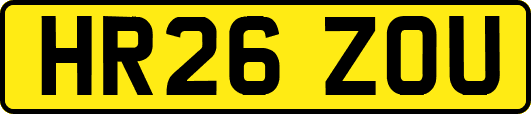 HR26ZOU
