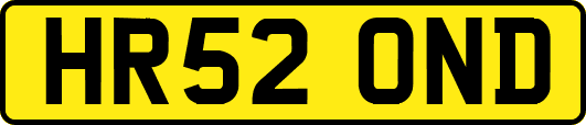 HR52OND