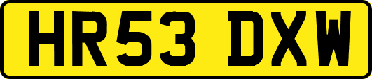 HR53DXW
