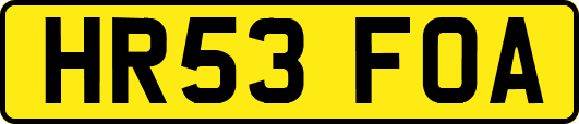 HR53FOA