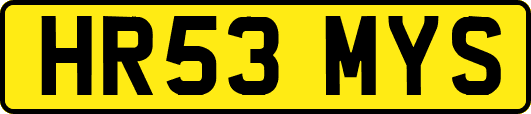 HR53MYS
