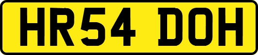 HR54DOH