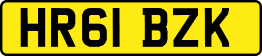 HR61BZK