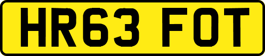 HR63FOT