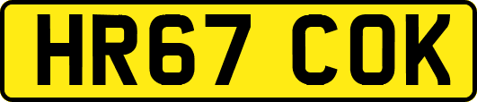 HR67COK