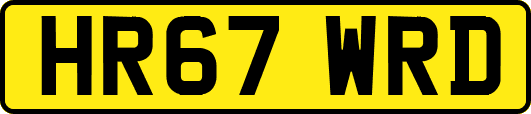 HR67WRD