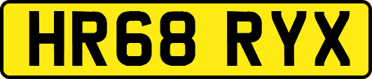 HR68RYX