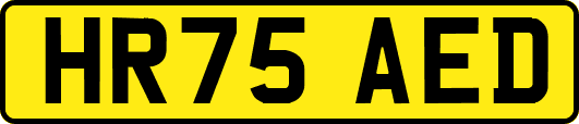 HR75AED