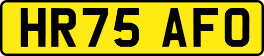 HR75AFO