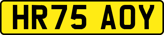 HR75AOY