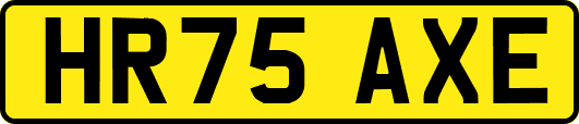 HR75AXE