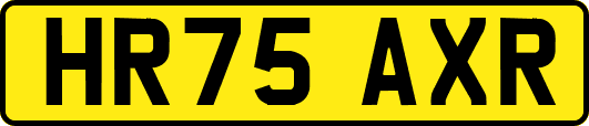 HR75AXR