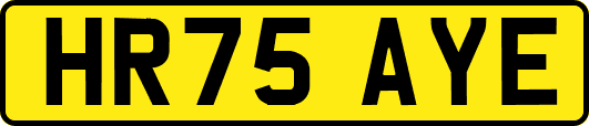 HR75AYE