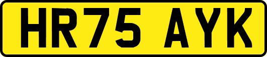 HR75AYK