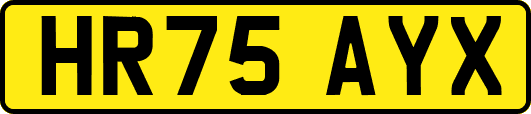 HR75AYX