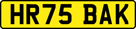 HR75BAK
