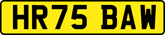 HR75BAW