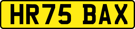 HR75BAX