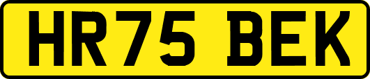 HR75BEK