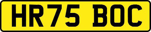 HR75BOC