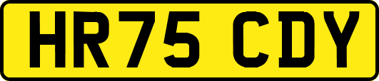 HR75CDY