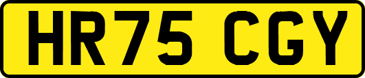 HR75CGY