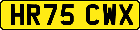 HR75CWX
