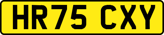 HR75CXY