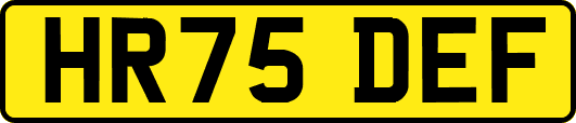 HR75DEF