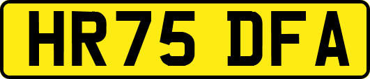 HR75DFA