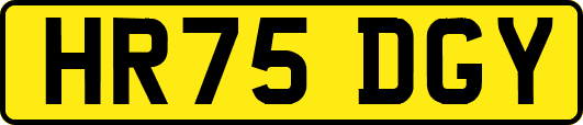 HR75DGY