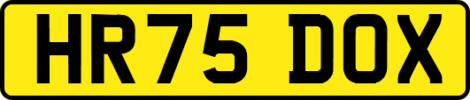 HR75DOX