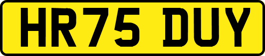 HR75DUY