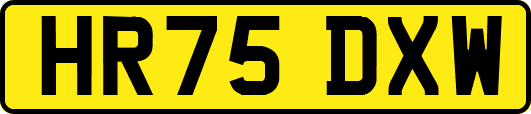 HR75DXW