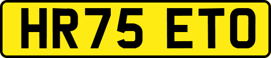 HR75ETO