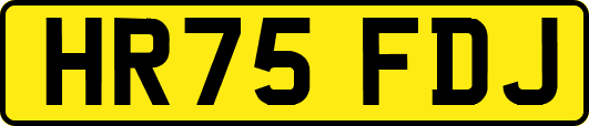 HR75FDJ