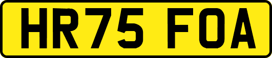 HR75FOA