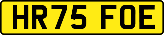 HR75FOE