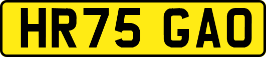 HR75GAO