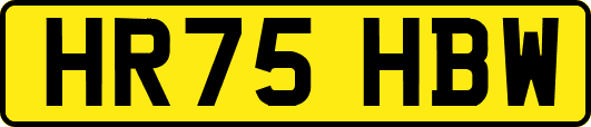 HR75HBW