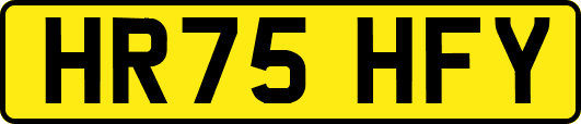 HR75HFY