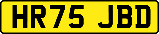 HR75JBD